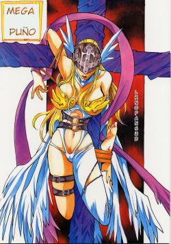 (C58) [Natsumoto Shoubou (Natsumoto Masato)] Ponchi Giga (Digimon) [Spanish]