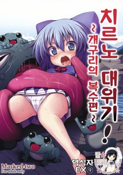 (Reitaisai 7) [Marked-two (Maa-kun)] Cirno Dai Pinch! ~Kaeru no Fukushuu Hen~ (Touhou Project) [Korean] [팀☆면갤]